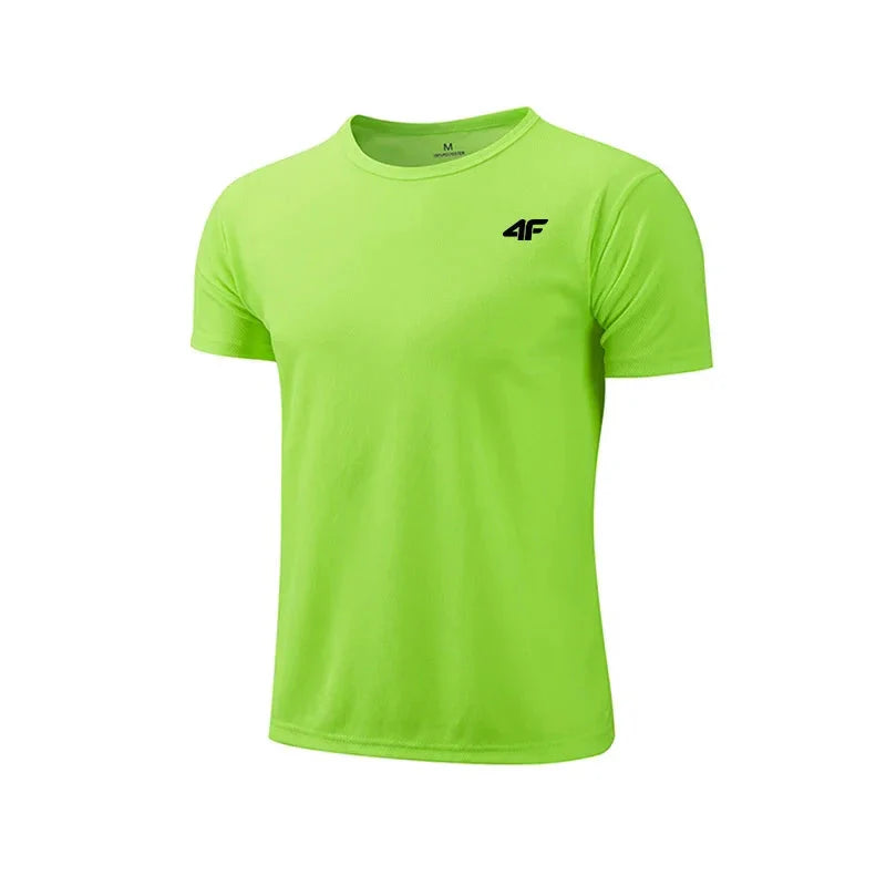 Men’s Quick-Dry Training T-Shirt Breathable Fitness Sportswear Top