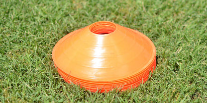 Fluorescent Orange PVC Sports Training Cones Set