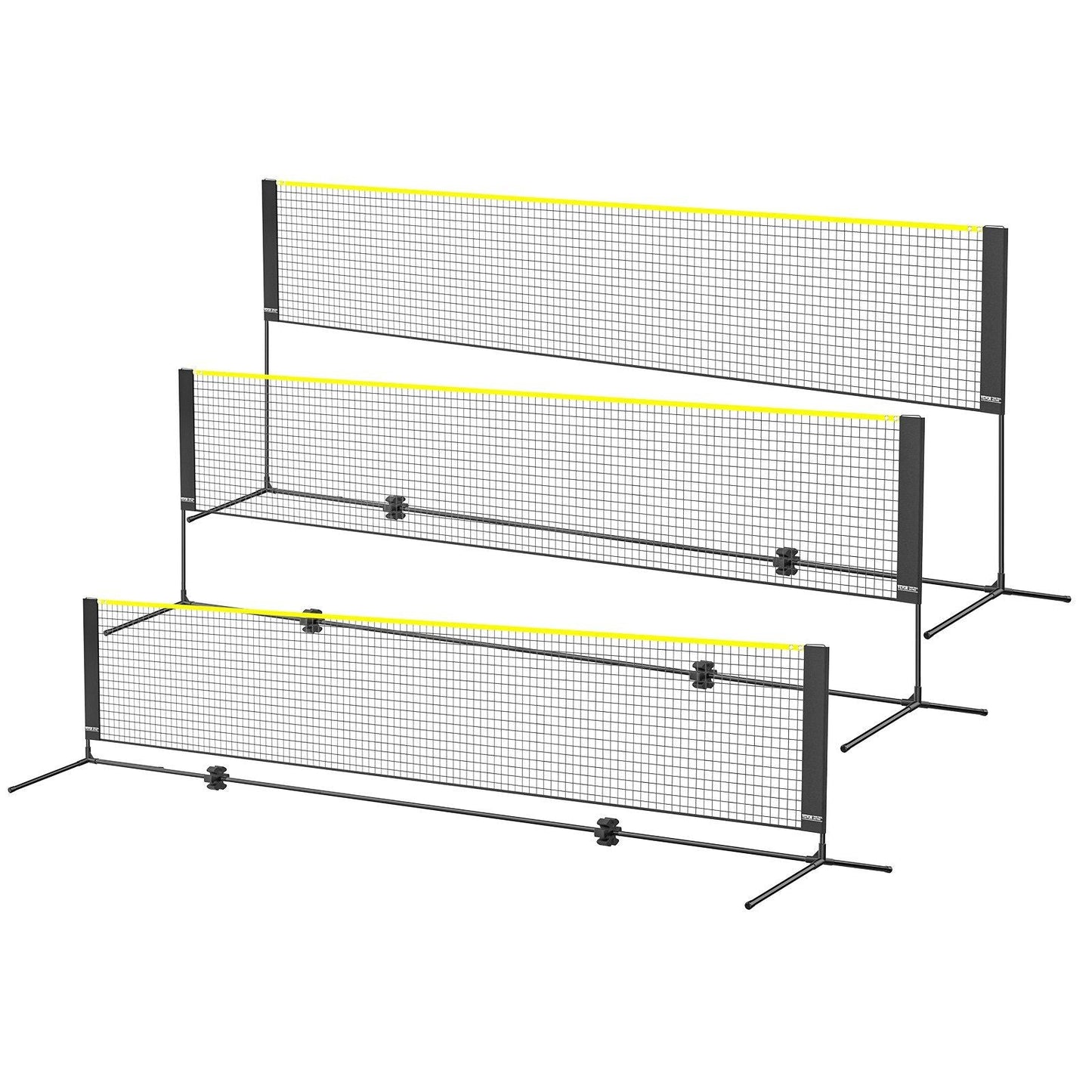 Portable Adjustable Sports Net Set Indoor Outdoor Game Equipment