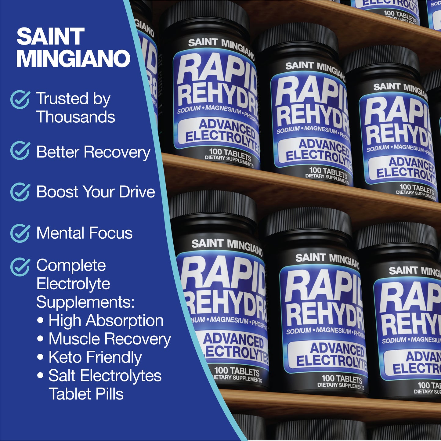 Rapid Rehydr8 Electrolyte Recovery Endurance Support Supplement Capsules