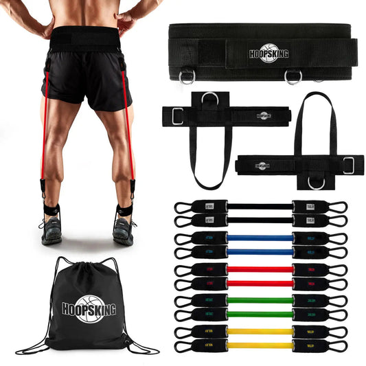 Vertical Jump Trainer Resistance Bands | Waist to Heels