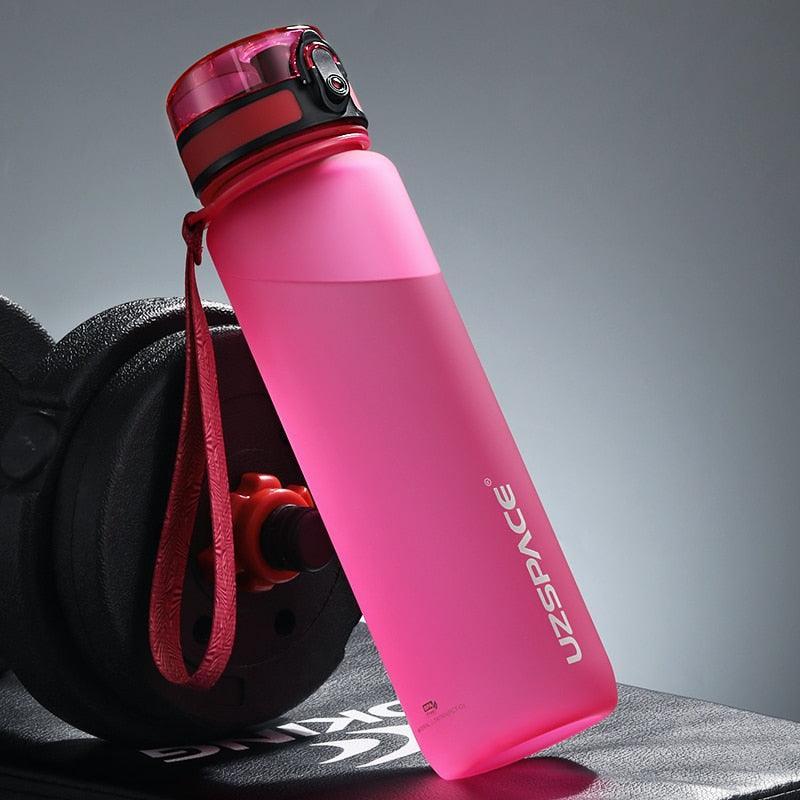Sports Water Bottles With Time Marker Portable Leakproof Outdoor Shaker My Bottle Tritan Plastic Eco-Friendly Drinkware BPA Free Leakproof Outdoor Sport Direct Drinking Plastic Eco-Friendly Drinkware Water bottle