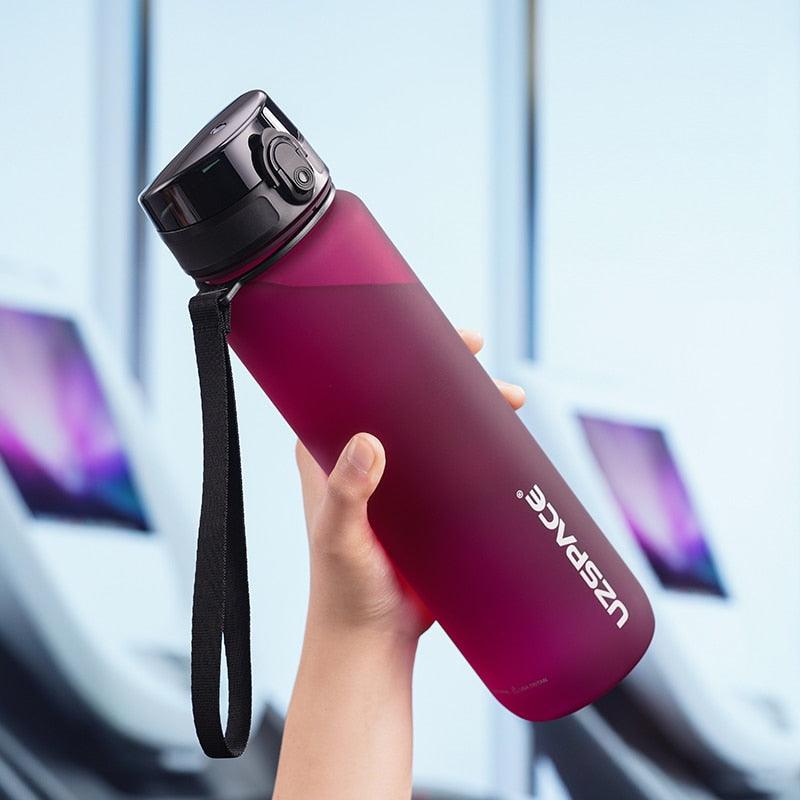 Sports Water Bottles With Time Marker Portable Leakproof Outdoor Shaker My Bottle Tritan Plastic Eco-Friendly Drinkware BPA Free Leakproof Outdoor Sport Direct Drinking Plastic Eco-Friendly Drinkware Water bottle